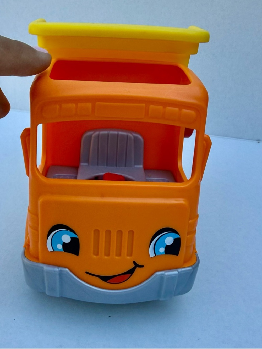 Fisher Price Little People Work Together Dump Truck Music Sound Tested Large 10"